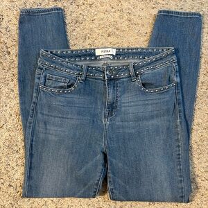 Pistola Women's Denim Studded Skinny Jeans Size 30 EUC